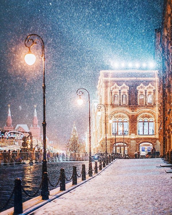 Moscow Captured as a Winter Wonderland Moscow Captured as a Winter Wonderland - Sputnik International