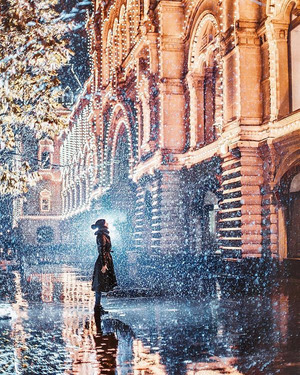 Moscow Captured as a Winter Wonderland Moscow Captured as a Winter Wonderland - Sputnik International