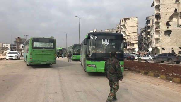 On Friday, the Russian Defense Ministry announced that Aleppo was now under full government control with the Syrian army operation to retake the eastern districts completed. Civilians and militants were leaving the city amid a ceasefire agreement between the remaining pockets of resistance and government forces. - Sputnik International