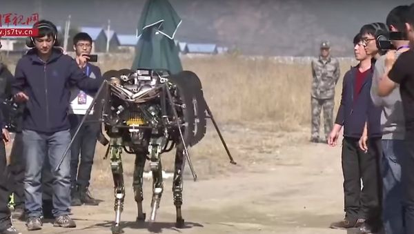 A Chinese biomorphic robot A Chinese biomorphic robot - Sputnik International