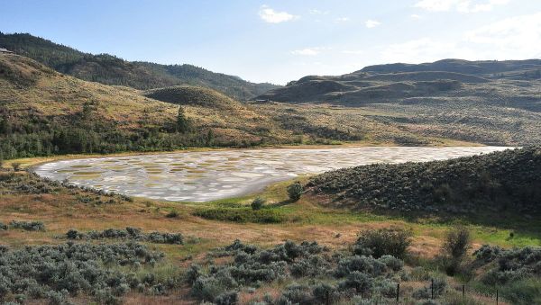 Spotted Lake near Osoyoos, British Columbia, Canada - Sputnik International