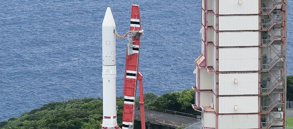 Japan Aerospace Exploration Agency's (Jaxa) new solid fuel rocket Epsilon at Jaxa's Uchinoura Space Center at Kimotsuki town in Kagoshima prefecture, Japan's southern island of Kyushu (File) Japan Aerospace Exploration Agency's (Jaxa) new solid fuel rocket Epsilon at Jaxa's Uchinoura Space Center at Kimotsuki town in Kagoshima prefecture, Japan's southern island of Kyushu (File) - Sputnik International