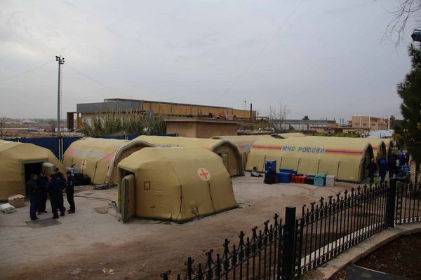 EMERCOM's mobile field hospital in Aleppo - Sputnik International