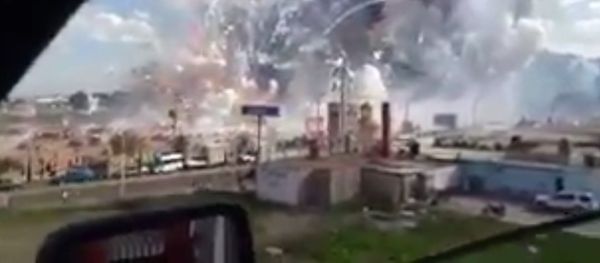 Mexico Firework Explosion Mexico Firework Explosion - Sputnik International