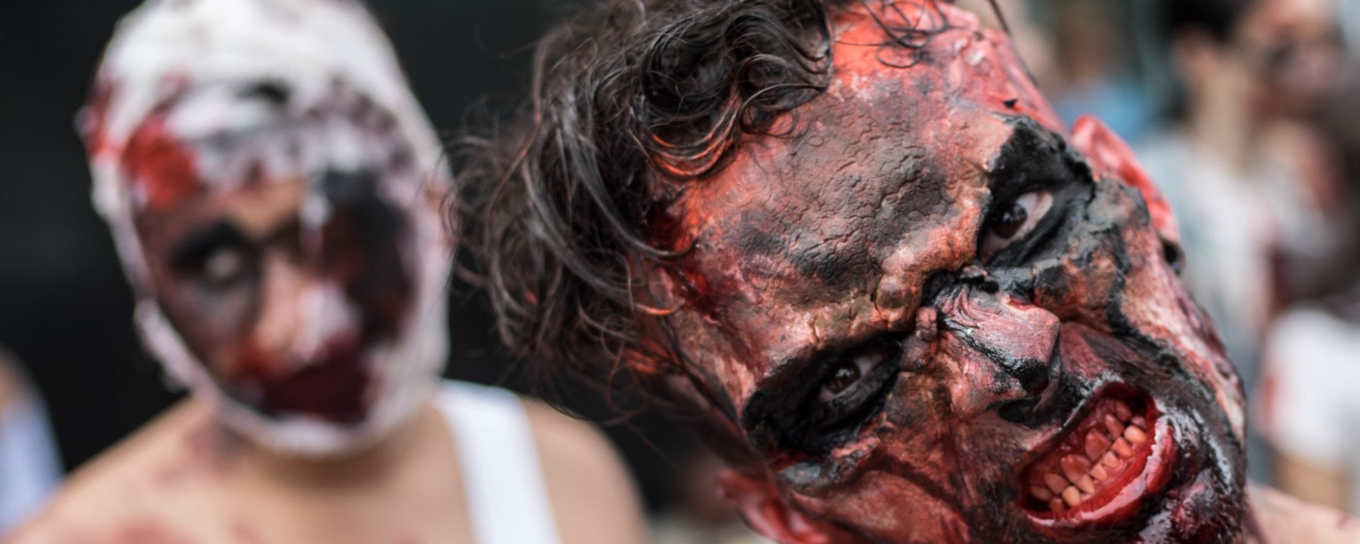 A man takes part in a Zombie Walk on the Day of the Dead along Copacabana beach in Rio de Janeiro, Brazil, on November 2, 2015 A man takes part in a Zombie Walk on the Day of the Dead along Copacabana beach in Rio de Janeiro, Brazil, on November 2, 2015 - Sputnik International, 1920, 02.12.2020