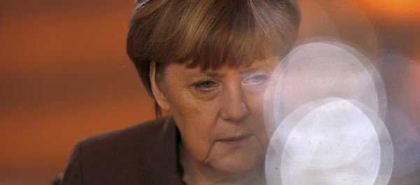 German Chancellor Angela Merkel attends the weekly cabinet meeting in Berlin, Germany, December 21, 2016. - Sputnik International