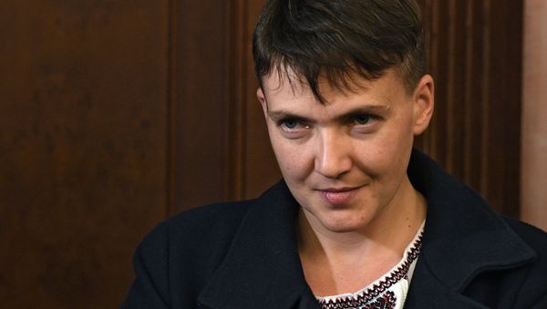 Verkhovna Rada deputy Nadezhda Savchenko - Sputnik International