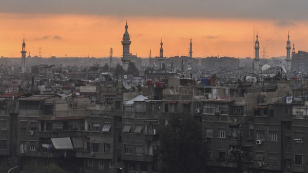 Sunrise on Damascus Syria Sunrise on Damascus Syria - Sputnik International