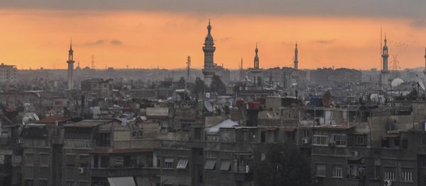 Sunrise on Damascus Siria Sunrise on Damascus Siria - Sputnik International