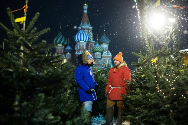 Most Magical Night of the Year: Moscow Getting Ready for New Year Celebrations Most Magical Night of the Year: Moscow Getting Ready for New Year Celebrations - Sputnik International