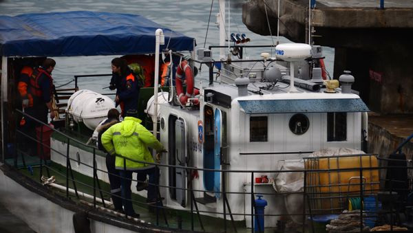Russian Defense Ministry's TU-154 aircraft crash site in Sochi Russian Defense Ministry's TU-154 aircraft crash site in Sochi - Sputnik International