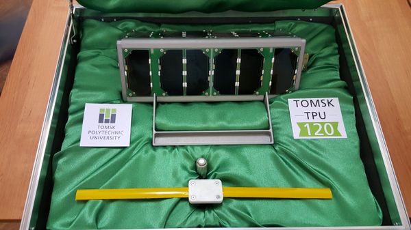 The Tomsk-TPU-120 satellite The Tomsk-TPU-120 satellite - Sputnik International