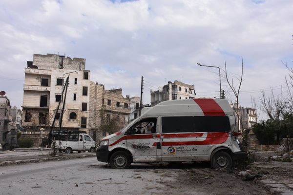 Destroyed quarters of liberated Aleppo. - Sputnik International