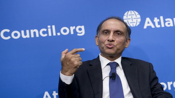 Pakistani Foreign Secretary Aizaz Ahmad Chaudhry speaks at the Atlantic Council June 4, 2015 in Washington, DC - Sputnik International