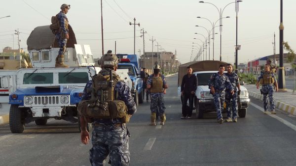 Iraqi security forces man a checkpoint in the northern city of Kirkuk (File) - Sputnik International