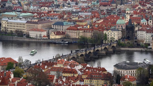 Karluv Most (Charles Bridge) across the Vltava River in Old Prague Karluv Most (Charles Bridge) across the Vltava River in Old Prague - Sputnik International