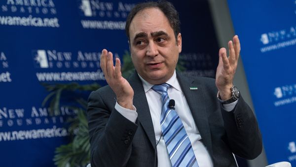Monzer Akbik, chief of staff in the office of the president of the Syrian Coalition, takes part in a discussion entitled Meet the Syria Opposition at the New American Foundation in Washington,DC on May 12, 2014 - Sputnik International