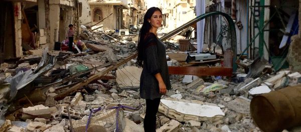 Carla Ortiz in Syria Carla Ortiz in Syria - Sputnik International