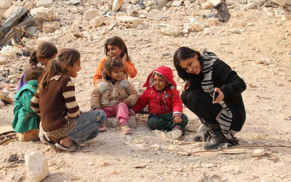 Carla Ortiz in Syria - Sputnik International