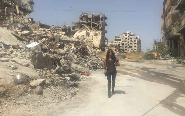 Carla Ortiz in Syria - Sputnik International