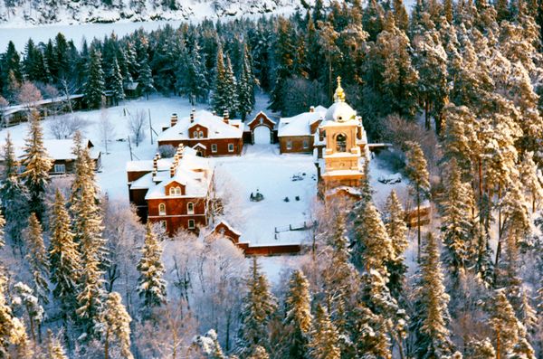 View of Resurrection Monastery, Valaam Island. (File) - Sputnik International