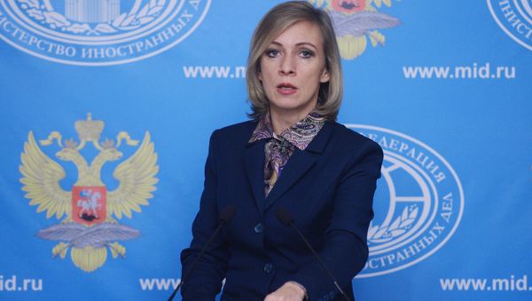 Russian Foreign Ministry Spokesperson Maria Zakharova at a briefing - Sputnik International