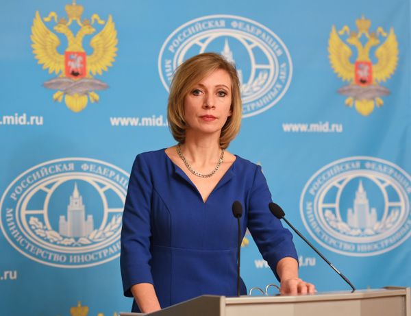 Russian Foreign Ministry Spokesperson Maria Zakharova at a briefing Russian Foreign Ministry Spokesperson Maria Zakharova at a briefing - Sputnik International