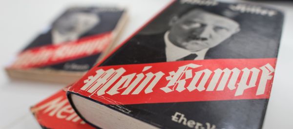 Different editions of Adolf Hitler's Mein Kampf are on display at the Institute for Contemporary History in Munich Different editions of Adolf Hitler's Mein Kampf are on display at the Institute for Contemporary History in Munich - Sputnik International