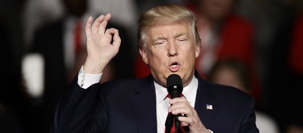 President-elect Donald Trump speaks during a rally at the Giant Center, Thursday, Dec. 15, 2016, in Hershey, Pa. President-elect Donald Trump speaks during a rally at the Giant Center, Thursday, Dec. 15, 2016, in Hershey, Pa. - Sputnik International