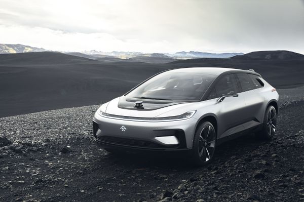 FF91 model from Faraday Future - Sputnik International
