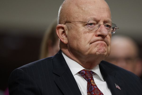 Director of National Intelligence James Clapper listens while testifying on Capitol Hill in Washington, Thursday, Jan. 5, 2017, before the Senate Armed Services Committee hearing: Foreign Cyber Threats to the United States. - Sputnik International