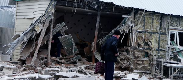 Aftermath of Debaltseve shelling in Donetsk Region - Sputnik International