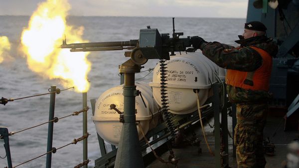 Warships of the Russian Northern Fleet in the Sea of Norway - Sputnik International