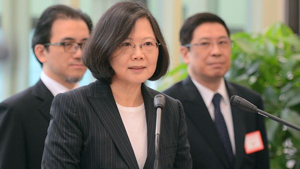 Taiwan's President Tsai Ing-wen delivers a speech before traveling to visit Central American allies including a U.S. transit, Saturday, Jan. 7, 2017, at the Taoyuan International Airport in Taouyuan, Taiwan. Tsai pledged to bolster Taiwan's presence on the international stage on her visit four Central American allies on a trip that includes U.S. transits and looks set to raise China's ire. Taiwan's President Tsai Ing-wen delivers a speech before traveling to visit Central American allies including a U.S. transit, Saturday, Jan. 7, 2017, at the Taoyuan International Airport in Taouyuan, Taiwan. Tsai pledged to bolster Taiwan's presence on the international stage on her visit four Central American allies on a trip that includes U.S. transits and looks set to raise China's ire. - Sputnik International