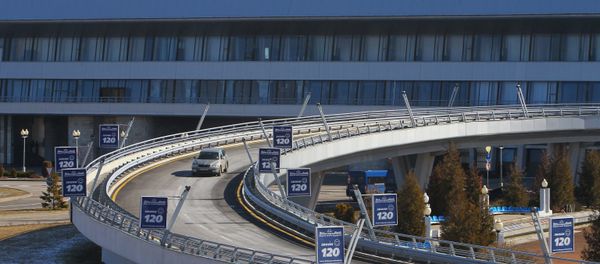 Minsk national airport. (File) Minsk national airport. (File) - Sputnik International