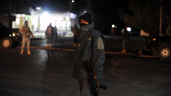 Afghan firefighters and municipal workers try to clean debris from the site of suicide attack in Kabul, Afghanistan January 10, 2017 Afghan firefighters and municipal workers try to clean debris from the site of suicide attack in Kabul, Afghanistan January 10, 2017 - Sputnik International
