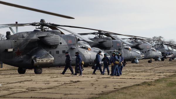 Mi-35M helicopters - Sputnik International