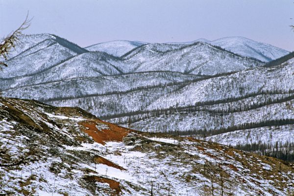 Dzhugdzhur mountain range in northern Khabarovsk Region. The area is known for its gold mining operations. Dzhugdzhur mountain range in northern Khabarovsk Region. The area is known for its gold mining operations. - Sputnik International