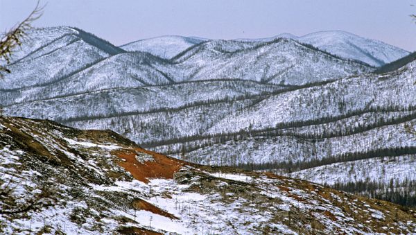 Dzhugdzhur mountain range in northern Khabarovsk Region. The area is known for its gold mining operations. - Sputnik International