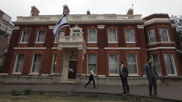 Israel's embassy in Britain is seen in central London, Tuesday March 23, 2010 - Sputnik International