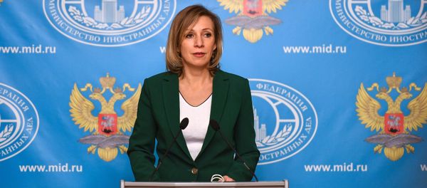 Russian Foreign Ministry Spokesperson Maria Zakharova at a briefing Russian Foreign Ministry Spokesperson Maria Zakharova at a briefing - Sputnik International
