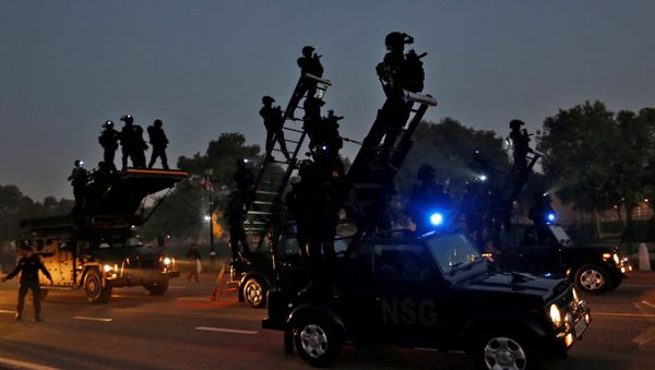 Commando's take part in a rehearsal for India's Republic Day parade in New Delhi, India January 10, 2017 Commando's take part in a rehearsal for India's Republic Day parade in New Delhi, India January 10, 2017 - Sputnik International
