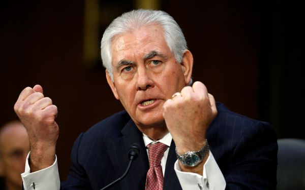 Rex Tillerson testifies during a confirmation hearing (File) Rex Tillerson testifies during a confirmation hearing (File) - Sputnik International