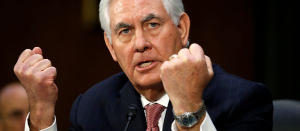 Rex Tillerson testifies during a confirmation hearing Rex Tillerson testifies during a confirmation hearing - Sputnik International