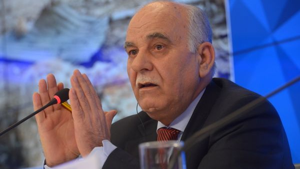 Syrian opposition delegation leader and former Army Gen. Mustafa Sheikh - Sputnik International