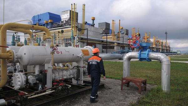Ukrainian gas pumping station at Volovets in western Ukraine (File) - Sputnik International