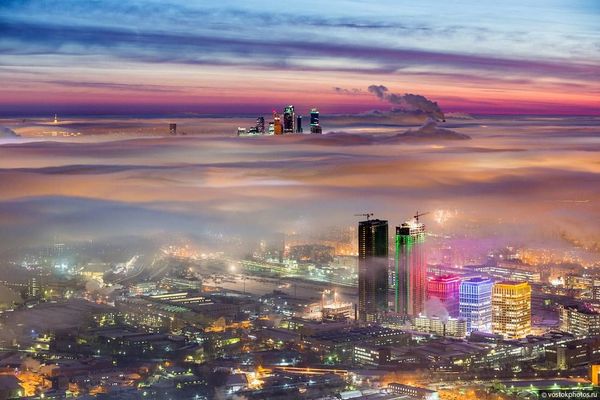 Somewhere Over the Clouds: A View of Moscow From Above - Sputnik International