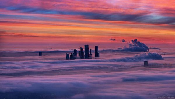 Somewhere Over the Clouds: A View of Moscow From Above - Sputnik International