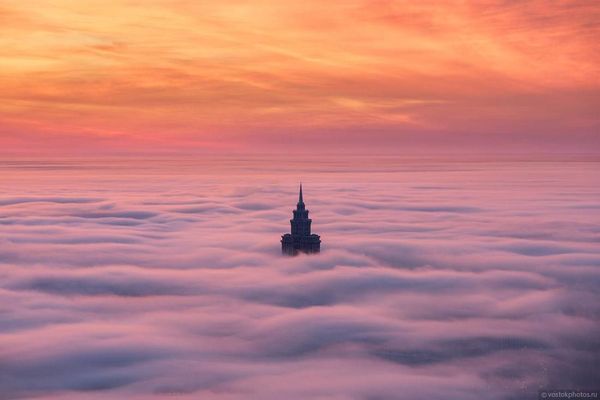 Somewhere Over the Clouds: A View of Moscow From Above - Sputnik International
