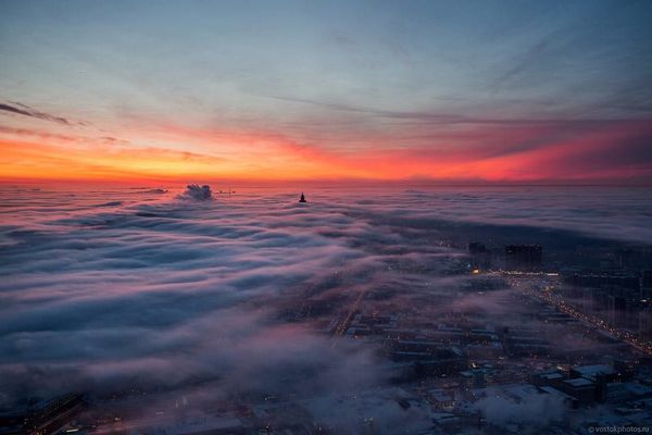 Somewhere Over the Clouds: A View of Moscow From Above - Sputnik International